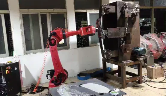 industrial robot in polishing usage industrial robot in polishing usage