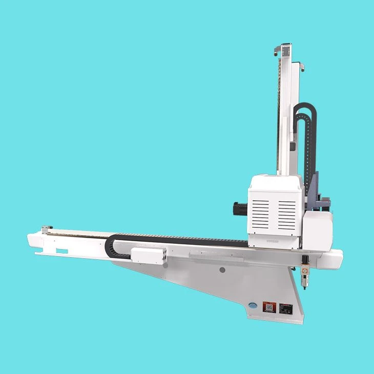 five axis manipulator for injection